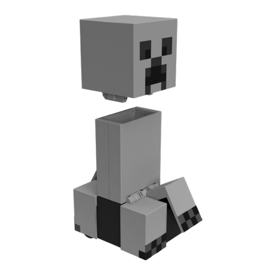 Mattel Mojang MINECRAFT Exploding RC Creeper Instructions