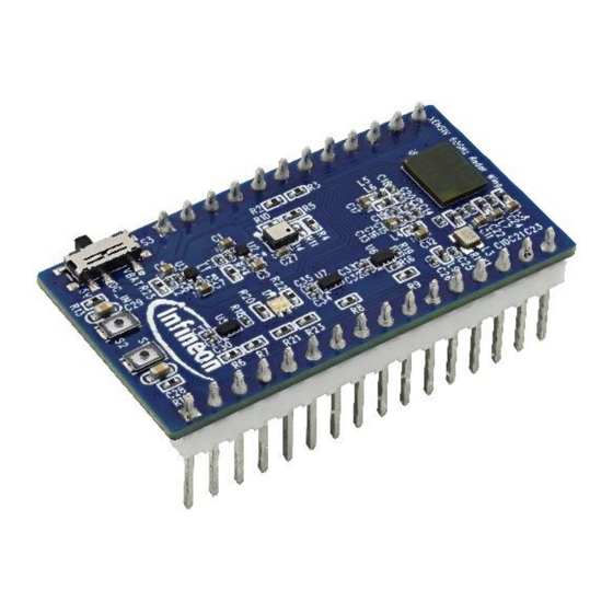 Infineon XENSIV BGT60TR13C Getting Started Manual