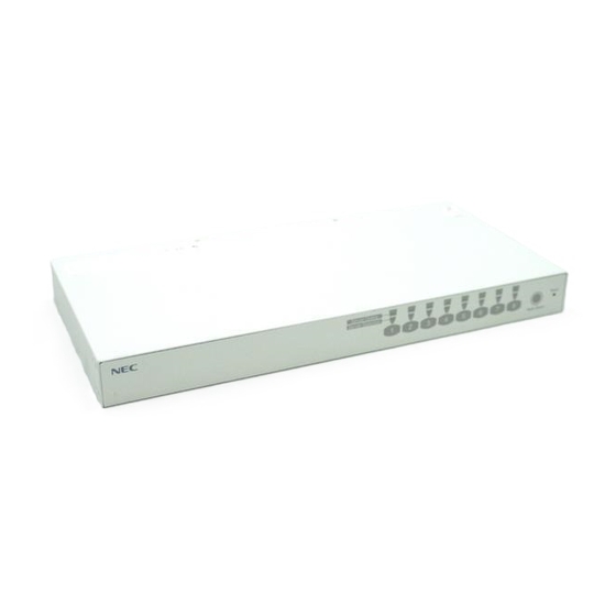 NEC N8191-09 User Manual