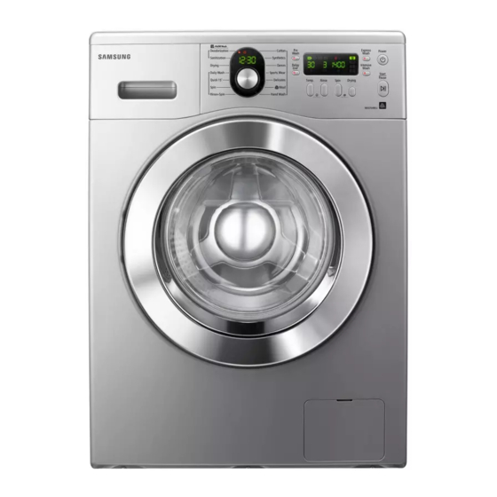 Samsung WD0704RE User Manual