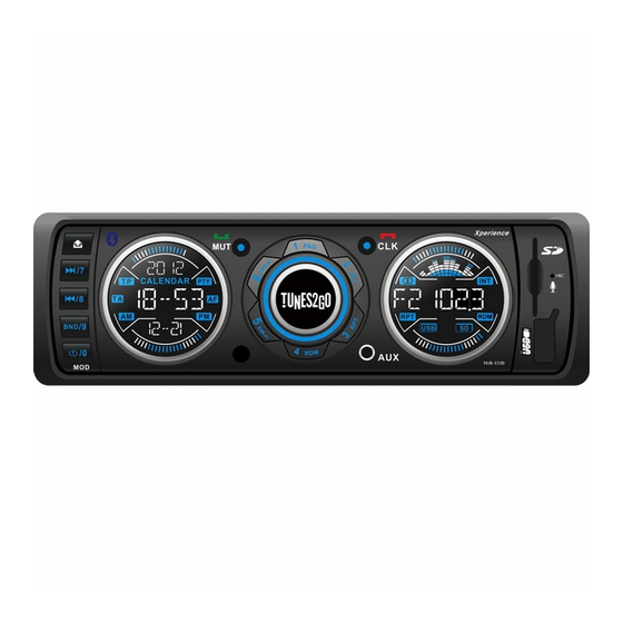 TUNES2GO RUS-121B User Manual And Installation Instructions