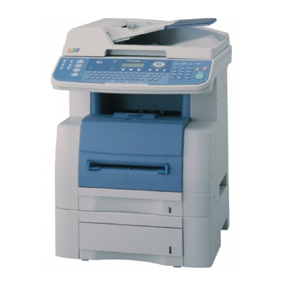Panasonic UF-9000 Service Manual