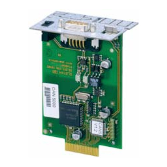 Stober CAN 5000 Commissioning Instructions