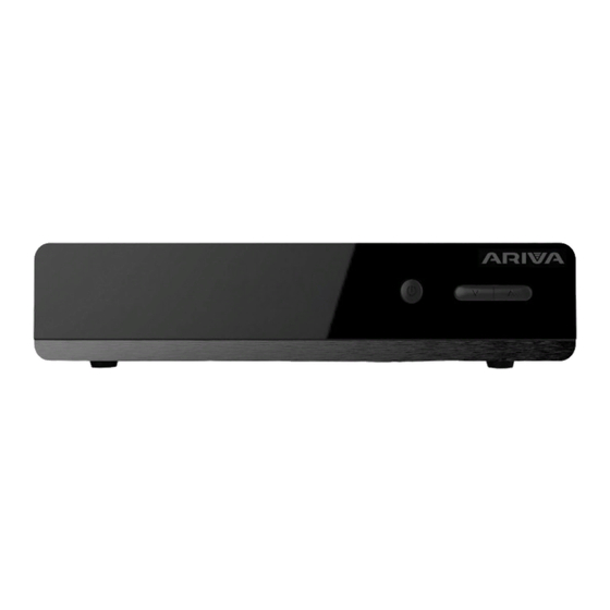 User Manuals: Ferguson Ariva T760i Set-top box