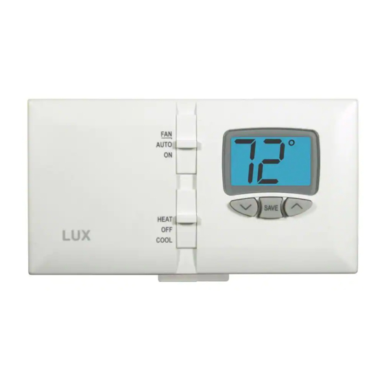 LUX DMH105 Installation And Operating Instructions