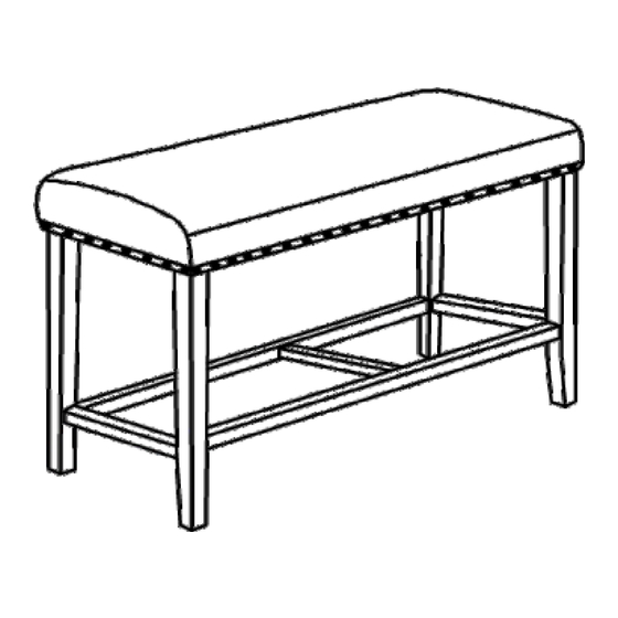 Round Hill Furniture PB162TA Assembly Instructions