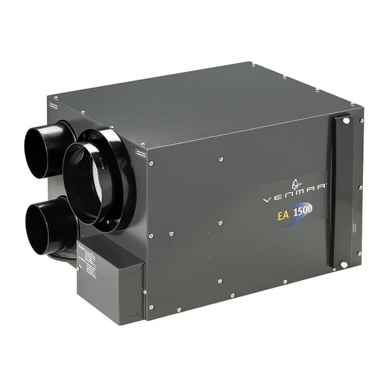 Venmar AE60 Installation And User Manual