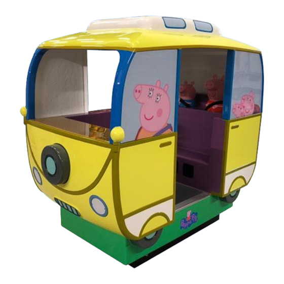Kiddy Rides Peppa Pig Camper Van Operator's Manual