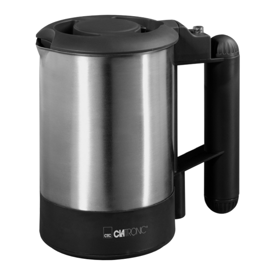Clatronic WKR 2902 Travel Electric Kettle Manuals
