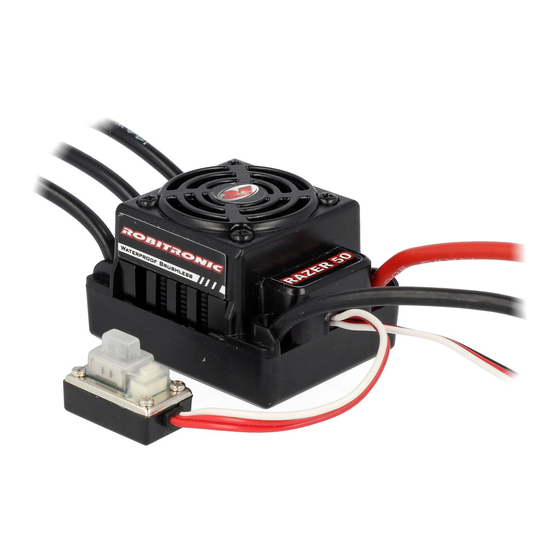 Robitronic Razer ten ESC // COMBO Manual