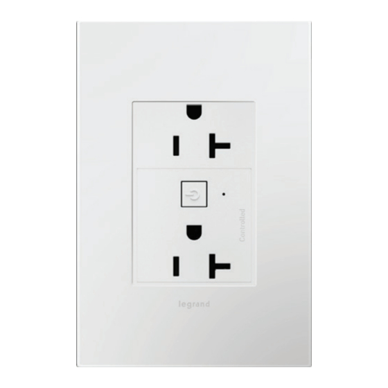 LEGRAND adorne WNAR153 Installation Instructions
