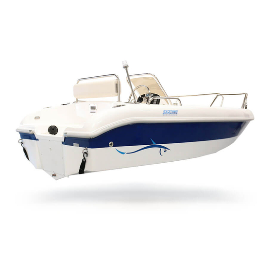 User Manuals: SARDINE MARINE SM-12X Boat