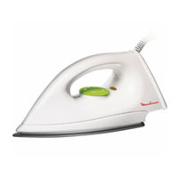 Moulinex PLASTIC Manual