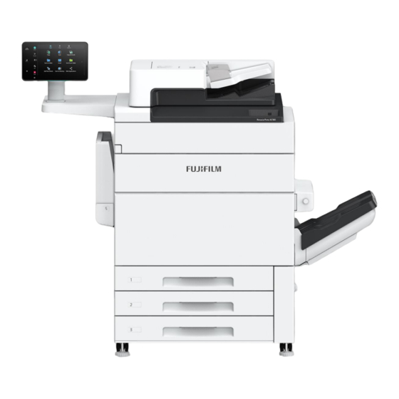 FujiFilm Revoria Press SC180 Quick Reference Notes