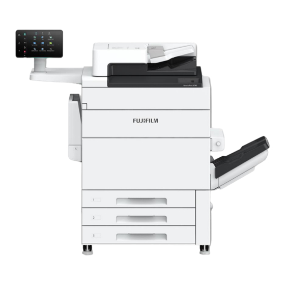 FujiFilm Revoria Press SC180 Quick Reference Notes