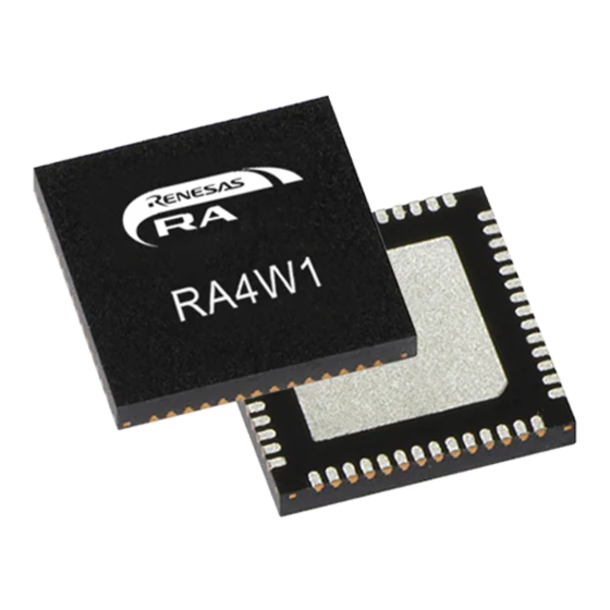 Renesas RA4 Efficiency Series User Manual