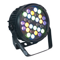 Light4Me BLACK PAR 30x3W RGBA-UV User Manual