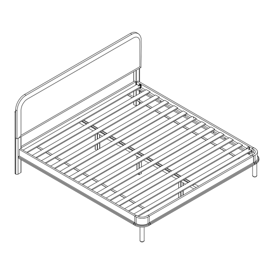 Walker Edison Annette WEANN03KB1 Manual