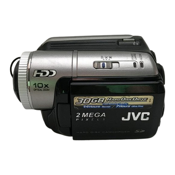 JVC GZ-MG70U Instructions Manual