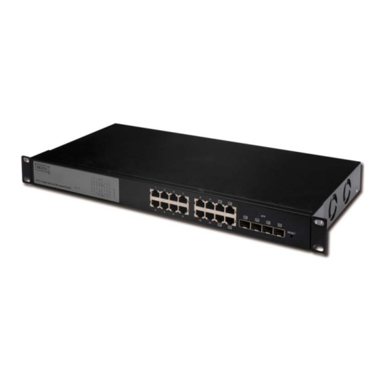Digitus 16 PORT GIGABIT ETHERNET NETWORK SWITCH Manuals