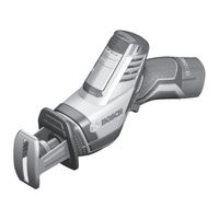 Bosch GSA 10,8 V-LI Professional Original Instructions Manual