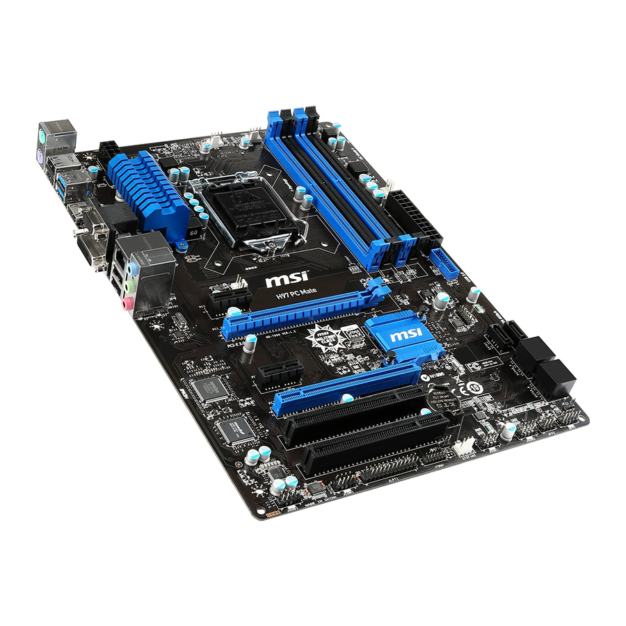 MSI H97 GAMING 3 Manual