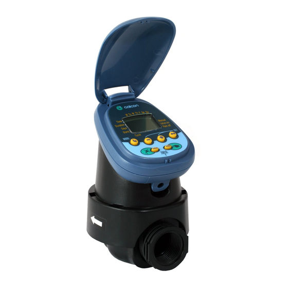 Galcon 7001D Installation And Operating Istructions