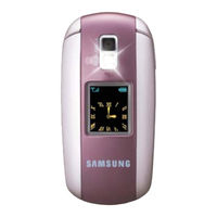 Samsung SGH-E530 User Manual
