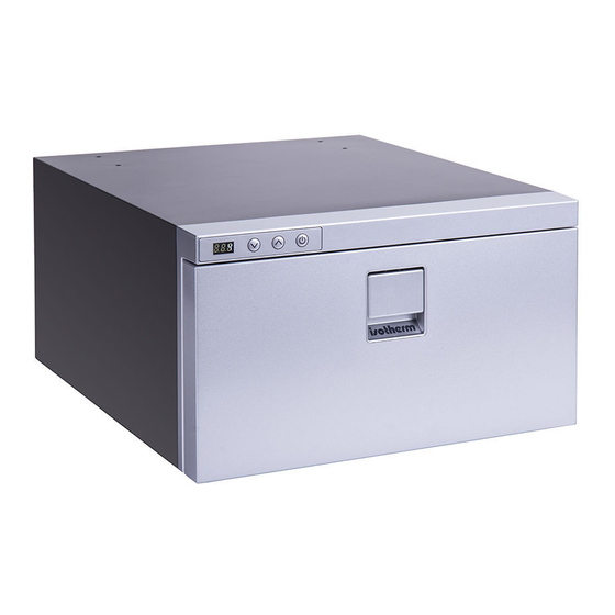 Indel Webasto isotherm DR16 Refrigerator Manuals