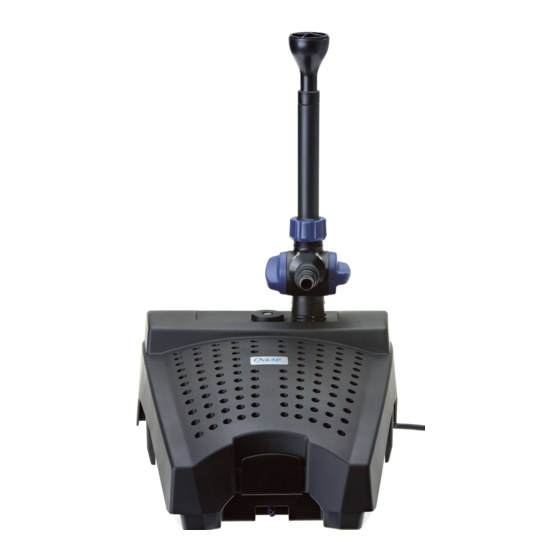 Oase Filtral 2500 UVC Operating Instructions Manual