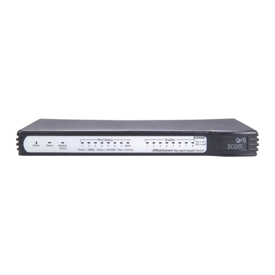 3Com OfficeConnect 3CDSG8 Datasheet