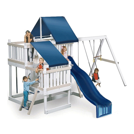 Congo Play MONKEY PLAYSYSTEM SUNDECK Assembly Instructions Manual