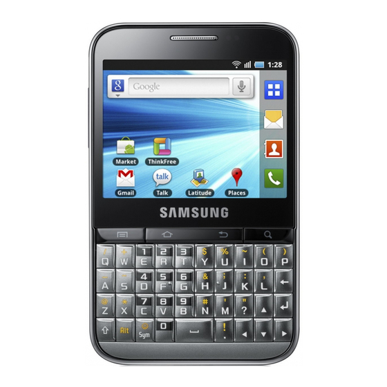 Samsung GT-B7510L Manuals