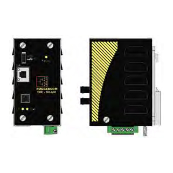 RuggedCom MediaConverter Installation Manual