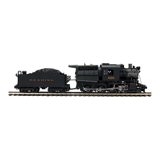 M.T.H. Premier 4-6-0 Camelback Steam Locomotive Operator's Manual