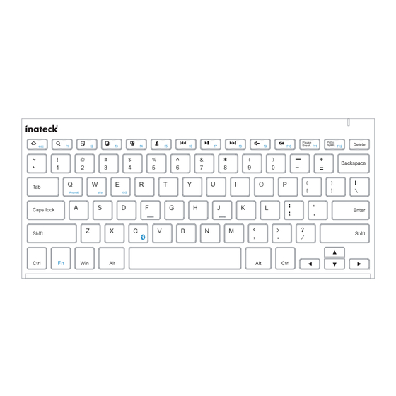 Inateck BK1003E Instruction Manual