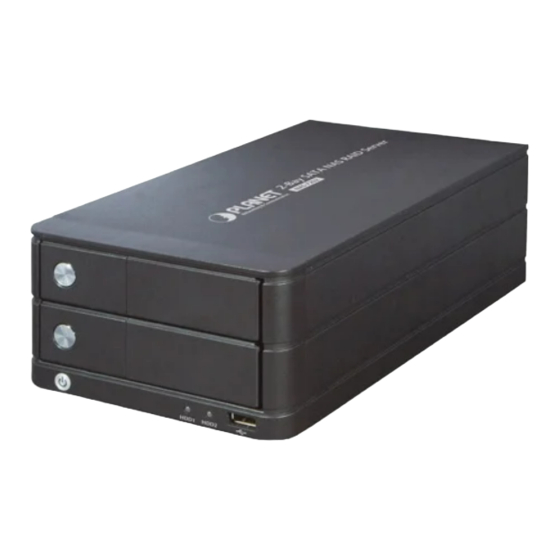 Planet NAS-7202 Quick Installation Manual