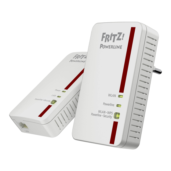 Fritz! Powerline 1240E Installation And Operation Manual