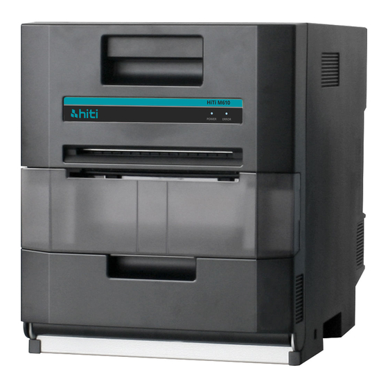 HiTi Digital M610 Manuals
