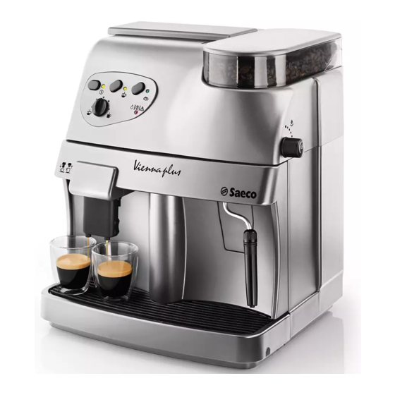 Saeco CAFE NOVA Operating Instructions Manual