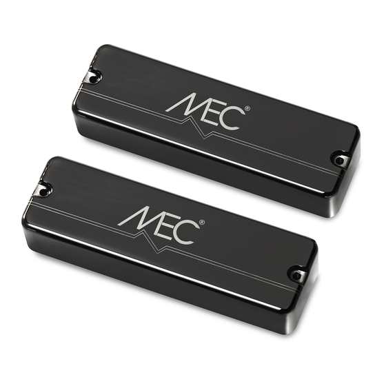 Mec M 60115 SET CMB Manual