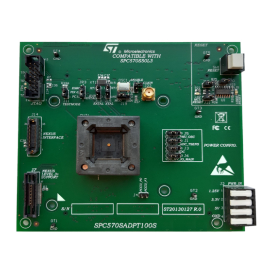 STMicroelectronics SPC570SADPT100S User Manual