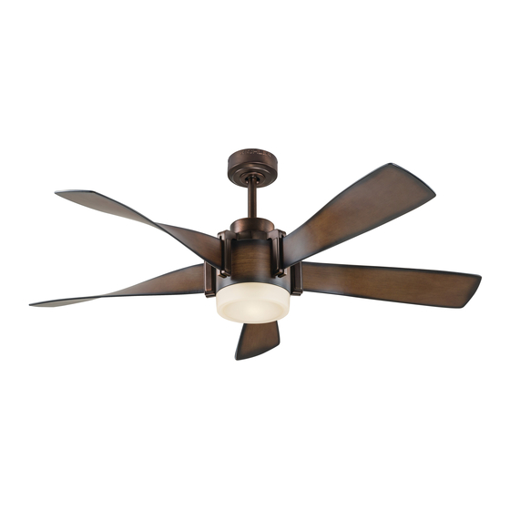 Kichler Lighting 35153 Ceiling Fan Manuals