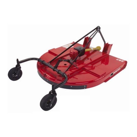 Bush Hog TOUGH 280 Series Specification Sheet