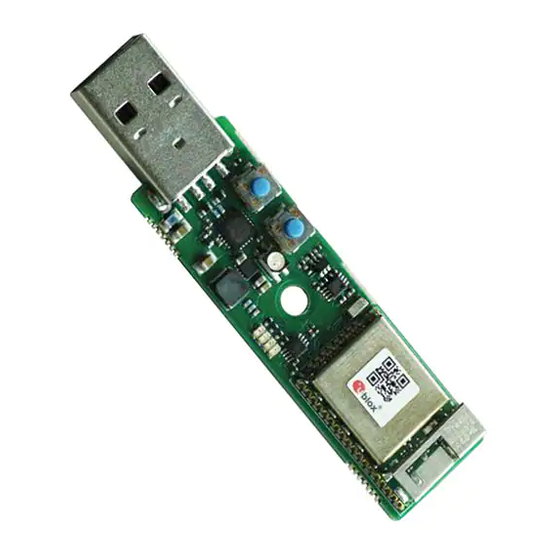 Ublox EVK-W262U User Manual