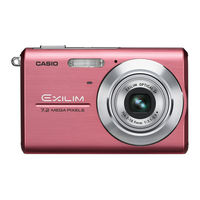 Casio EX-Z75BK - EXILIM ZOOM Digital Camera User Manual