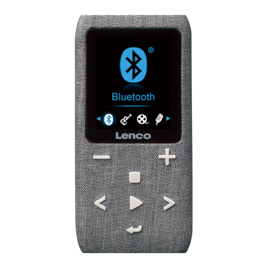 LENCO Xemio-861 Quick Manual