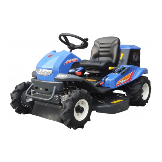 Iseki SRA950F Operation Manual