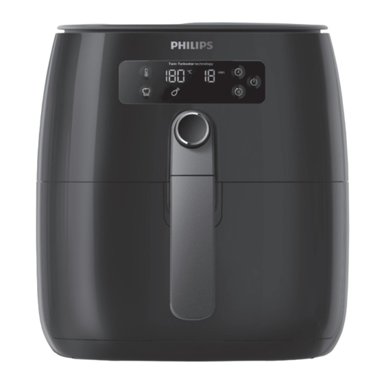 Philips Twin TurboStar HD9741 Series Manuals