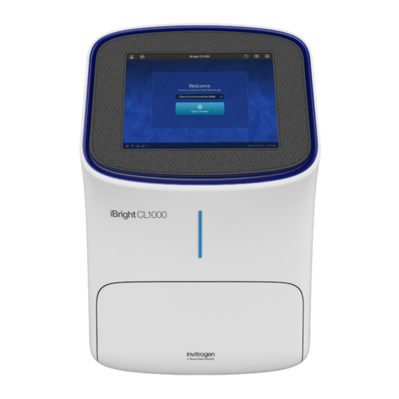 ThermoFisher Scientific Invitrogen iBright CL1000 Manuals